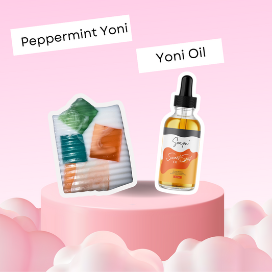 Peppermint Yoni Bar + Yoni Oil