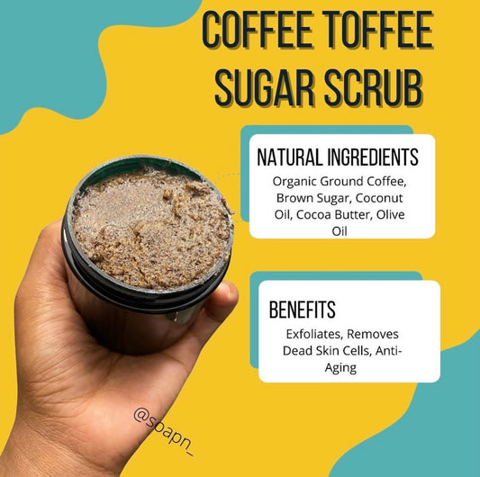 Coffee Toffee Sugar Scrub